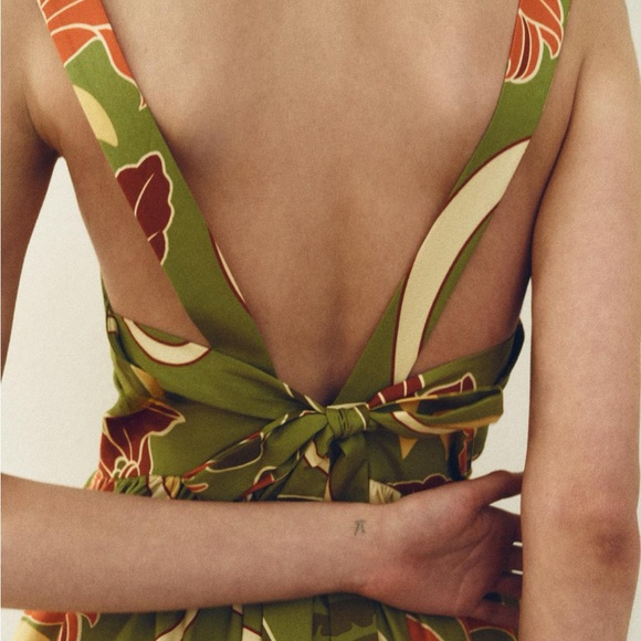 Zara Dresses & Skirts - Zara limited edition printed bohemian cotton midi dress